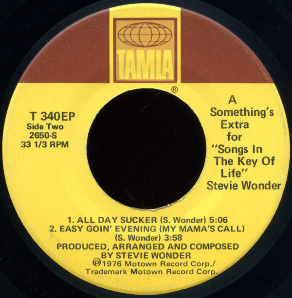 Stevie Wonder - Songs In The Key Of Life
