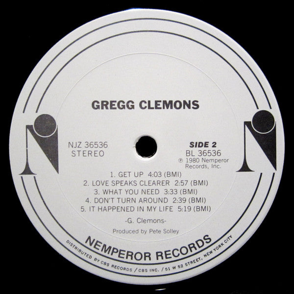 Gregg Clemons - secondary