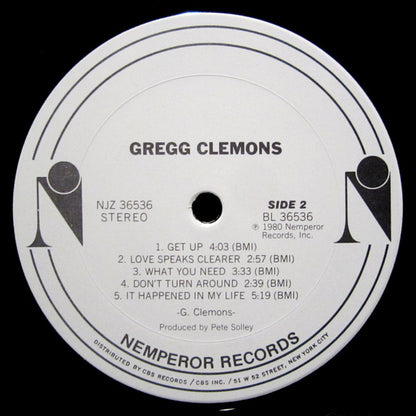 Gregg Clemons - secondary