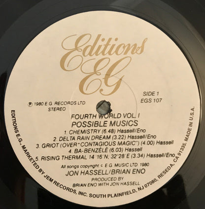 Fourth World Vol. 1 - Possible Musics - secondary