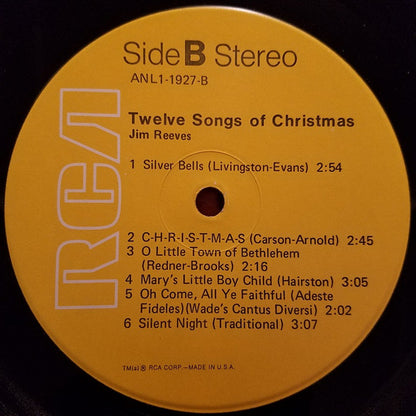 Jim Reeves - Twelve Songs Of Christmas