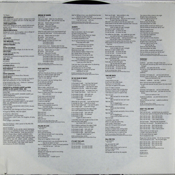 Break Of Dawn - secondary