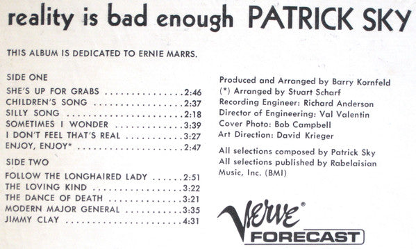 Reality Is Bad Enough - secondary