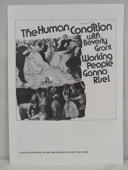 The Human Condition, Beverly Grant - Working People Gonna Rise!