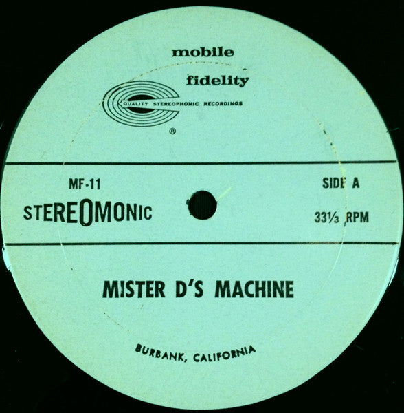 Mister D's Machine - secondary