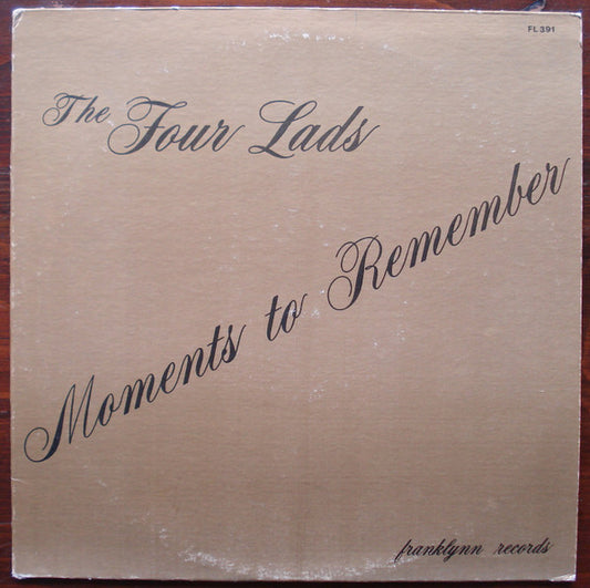 The Four Lads - Moments To Remember