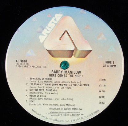 Here Comes The Night - secondary