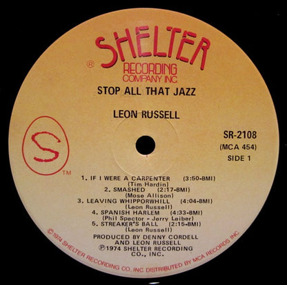 Stop All That Jazz - secondary