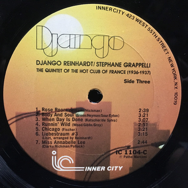 The Quintet Of The Hot Club Of France (1936-1937) Django Volume 1 - secondary