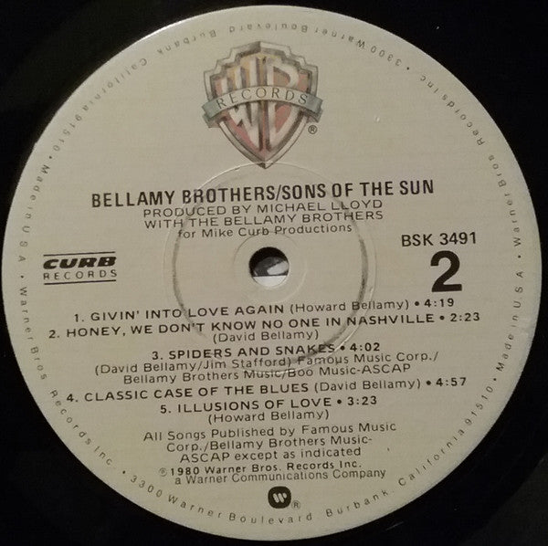 Sons Of The Sun - secondary