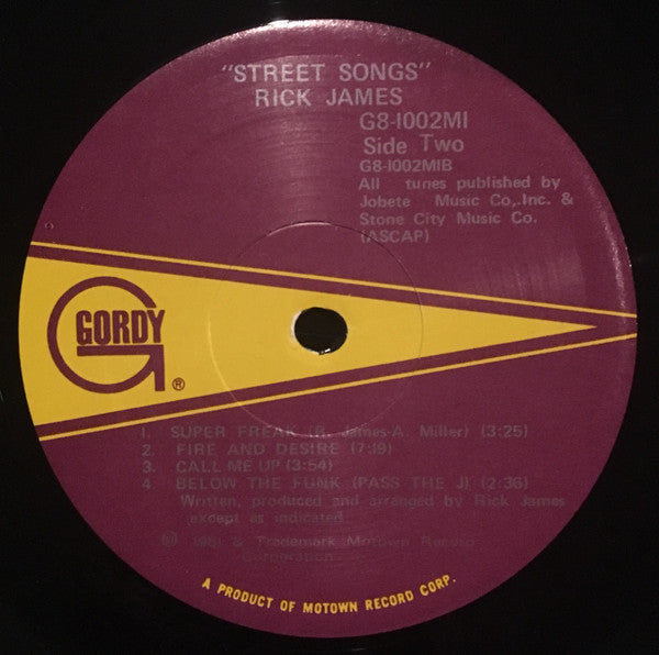 Street Songs - secondary