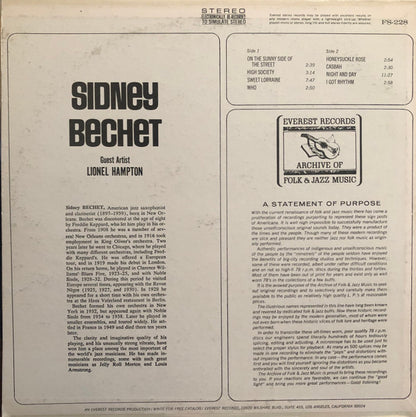 Sidney Bechet, Lionel Hampton - Sidney Bechet
