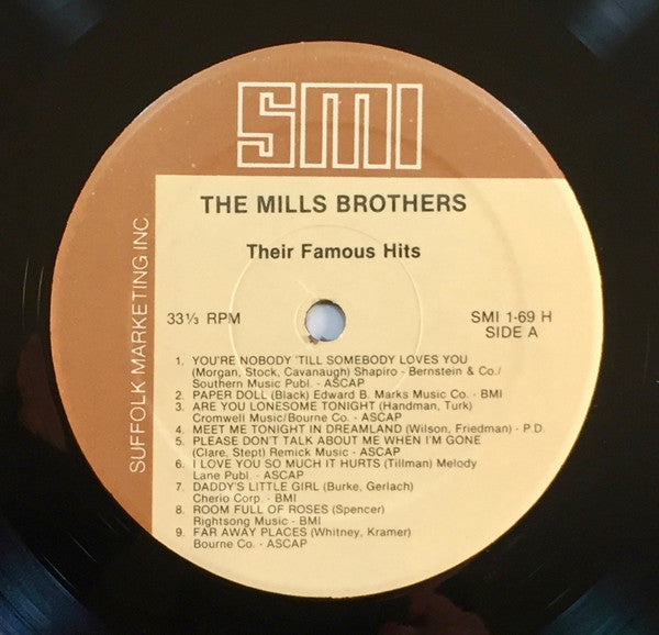 The Mills Brothers - Their Famous Hits
