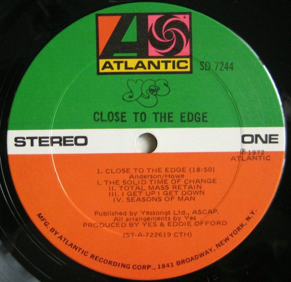 Close To The Edge - secondary