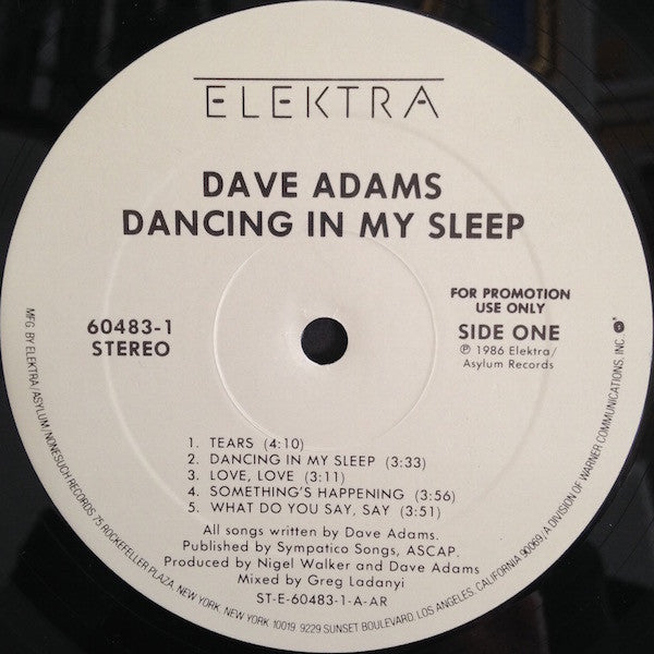 Dancing In My Sleep - secondary