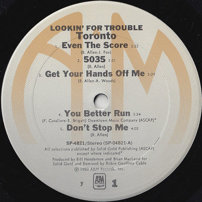 Lookin' For Trouble - secondary