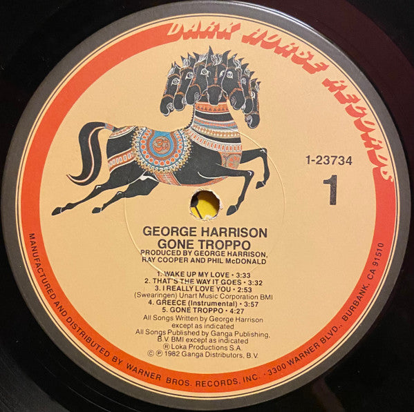 George Harrison - Gone Troppo