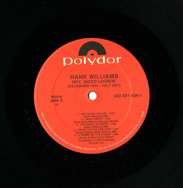 Hey, Good Lookin' : December 1950 - July 1951 - secondary