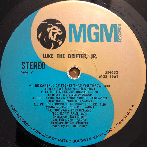 Luke The Drifter, Jr. Vol. 2 - secondary