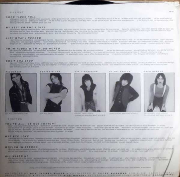 The Cars - secondary