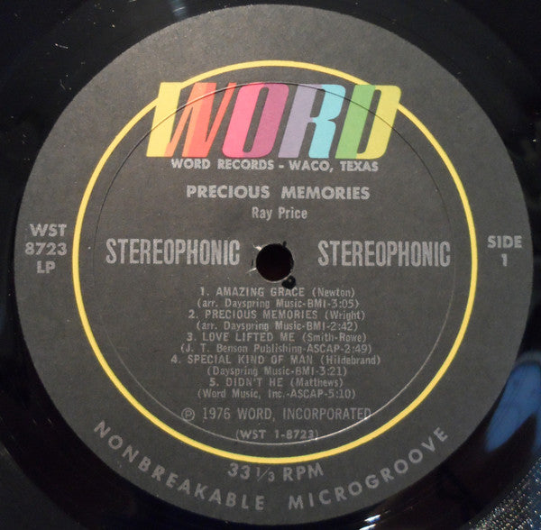 Precious Memories - secondary