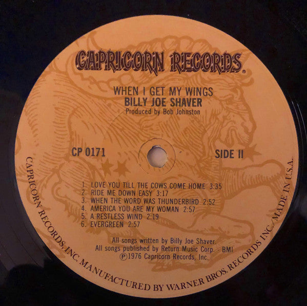 Billy Joe Shaver - When I Get My Wings
