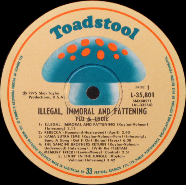 Illegal, Immoral And Fattening - secondary
