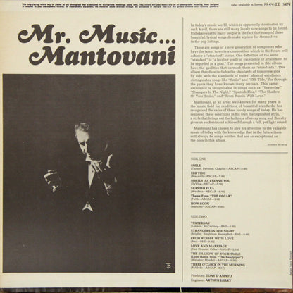 Mr. Music...Mantovani - secondary