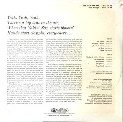 The Yakin' Sax Man - secondary