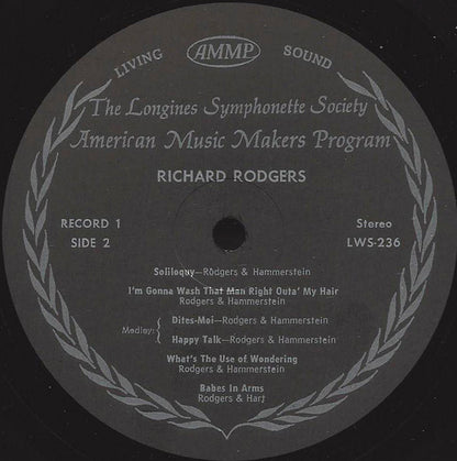 The Longines Symphonette - A Richard Rodgers Festival