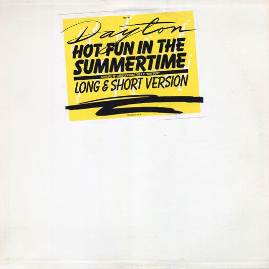 Hot Fun In The Summertime - primary