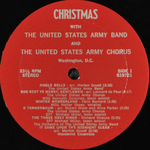 Bing Crosby, The United States Army Band, The United States Army Chorus - A Bing Crosby Christmas For Today's Army