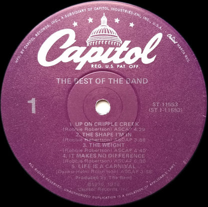The Best Of The Band - secondary