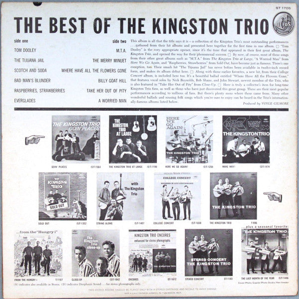 The Best Of The Kingston Trio - secondary
