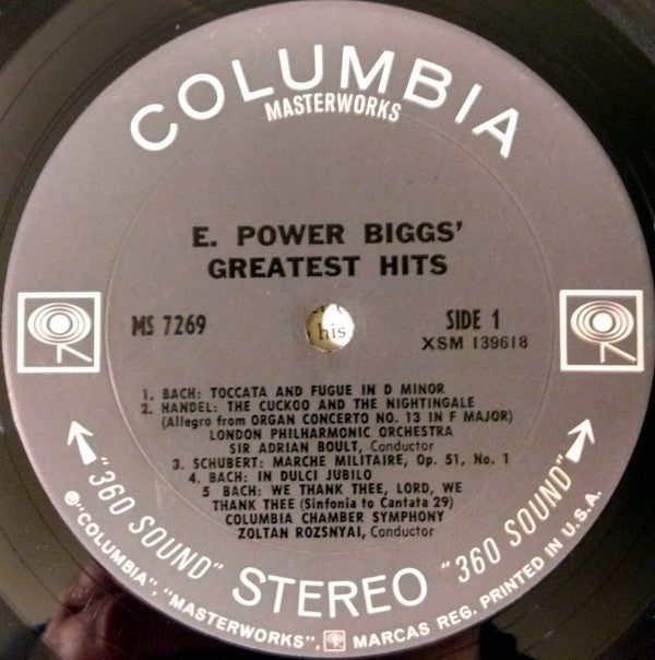 E. Power Biggs - E. Power Biggs' Greatest Hits