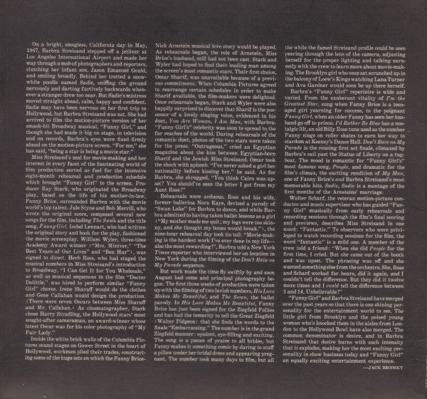 Funny Girl (The Original Sound Track Recording) - secondary