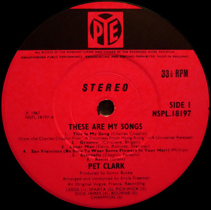 These Are My Songs - secondary