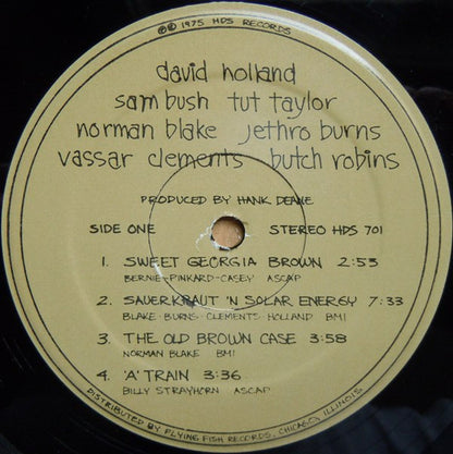 Norman Blake / Tut Taylor / Sam Bush / Butch Robins / Vassar Clements / David Holland / Jethro Burns - secondary