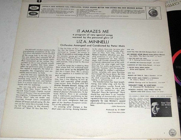 Liza Minnelli - It Amazes Me