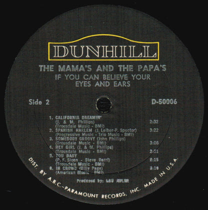 If You Can Believe Your Eyes And Ears - secondary