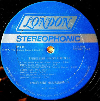 Engelbert Sings For You - secondary