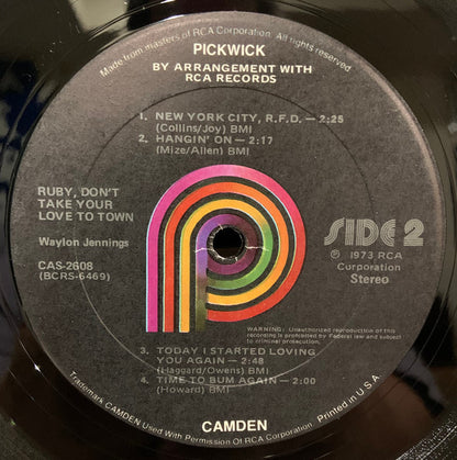 Waylon Jennings - Ruby, Don't Take Your Love To Town