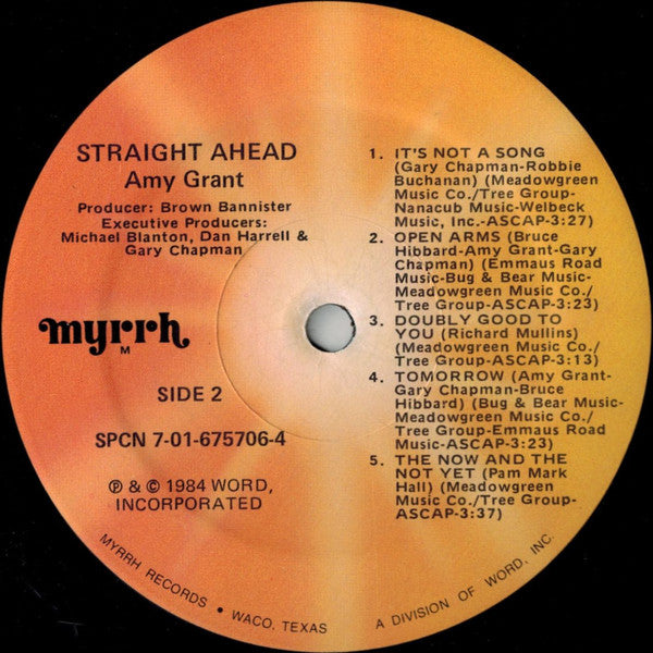 Straight Ahead - secondary