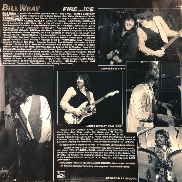 Bill Wray - Fire And Ice