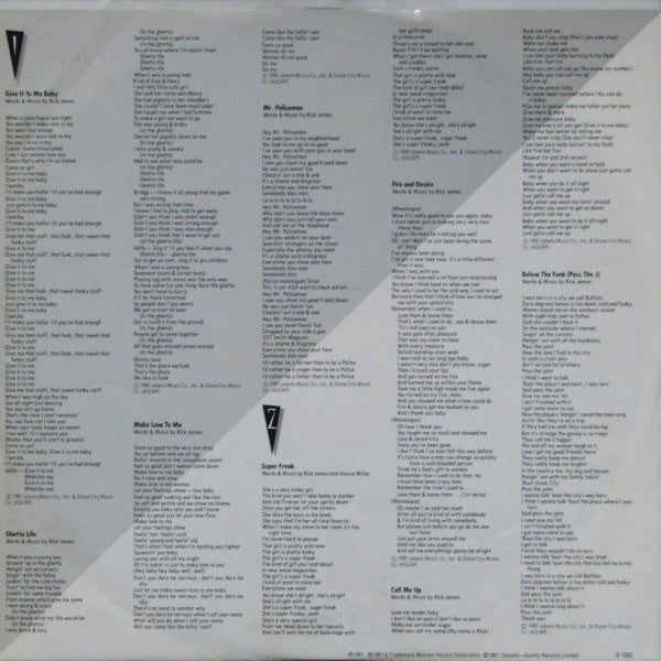 Street Songs - secondary