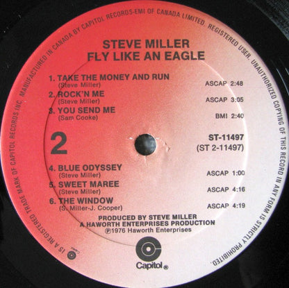 Steve Miller Band - Fly Like An Eagle