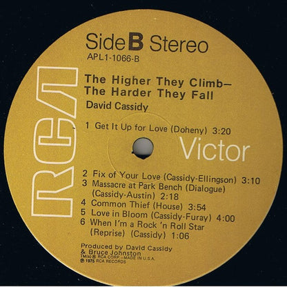 The Higher They Climb -  The Harder They Fall - secondary