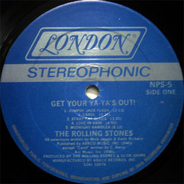 The Rolling Stones - Get Yer Ya-Ya's Out! - The Rolling Stones In Concert