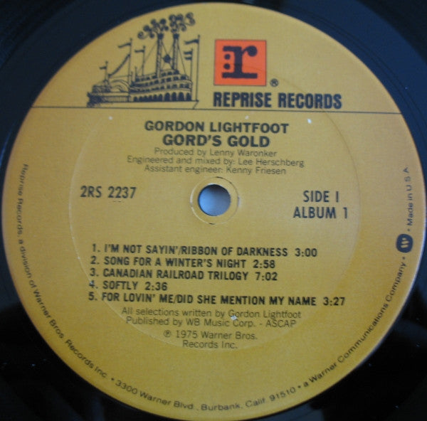 Gordon Lightfoot - Gord's Gold