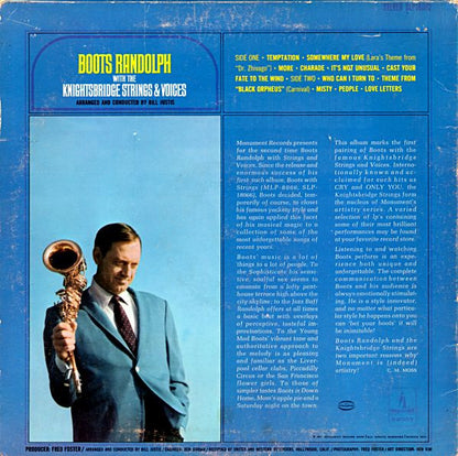 Boots Randolph With The Knightsbridge Strings & Voices - secondary